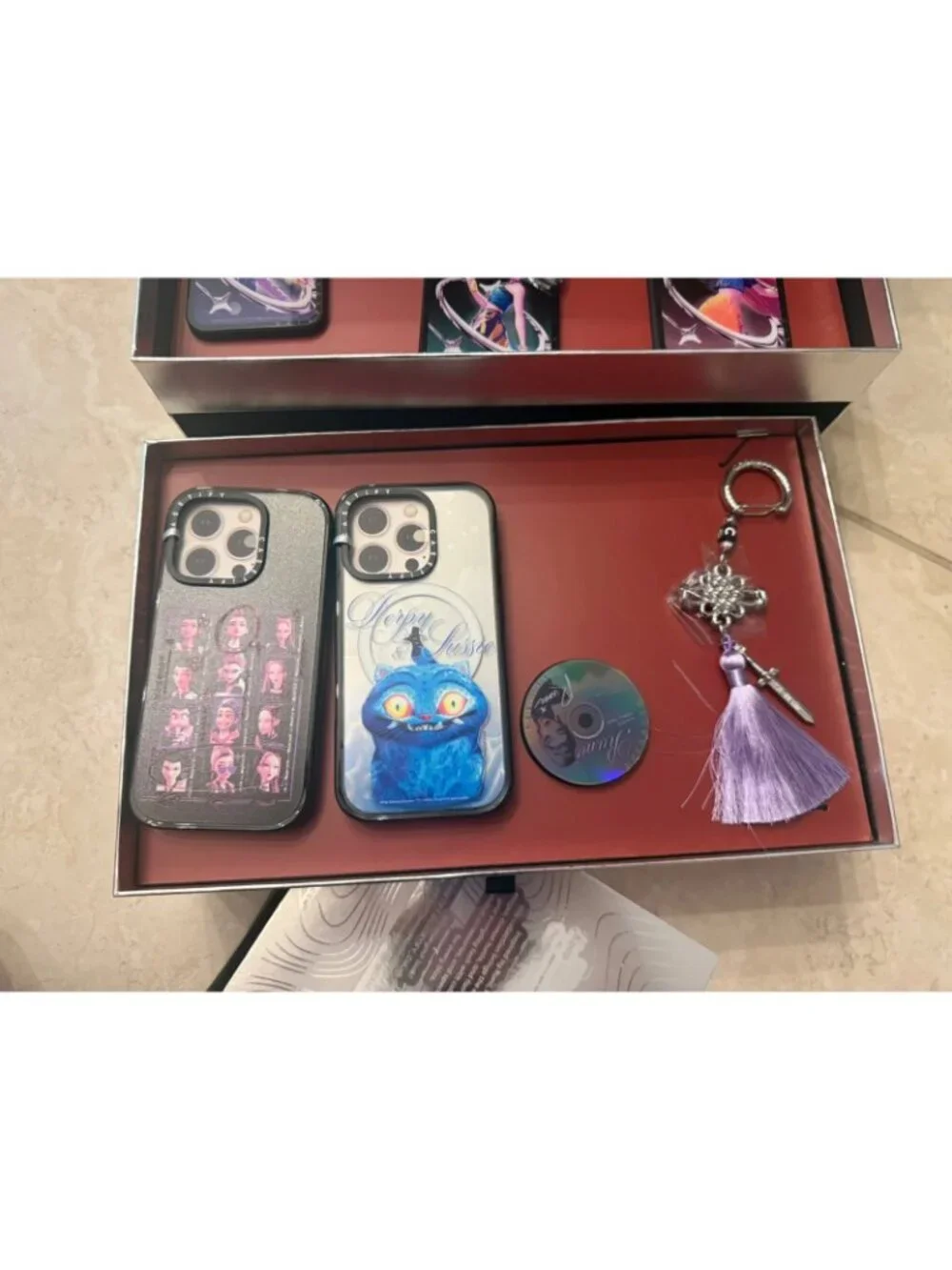 Casetify x huntrix Netflix pr box brand box phone cases iPhone 16 pro